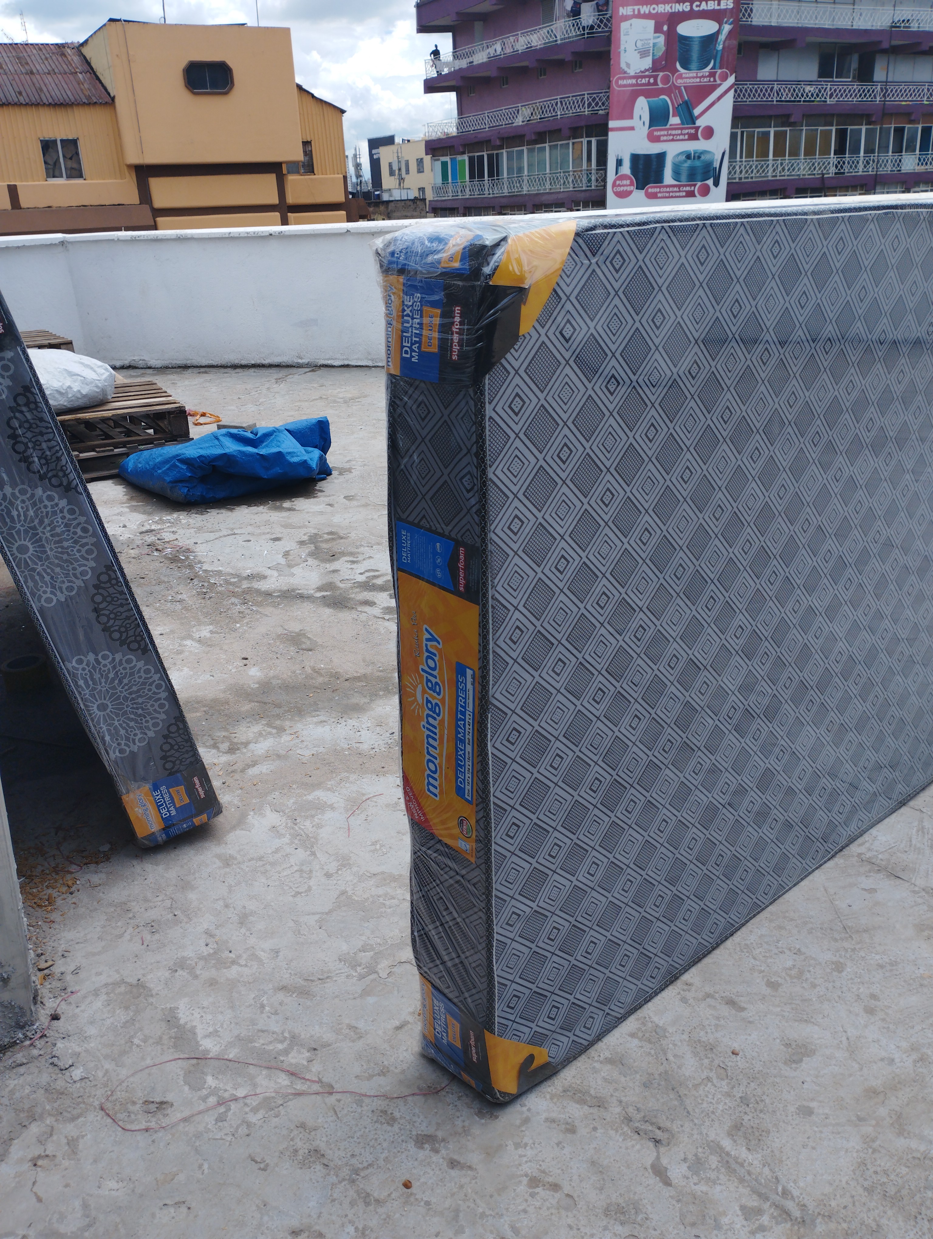 3½×6×6 Inch plain High Density Morning glory mattress