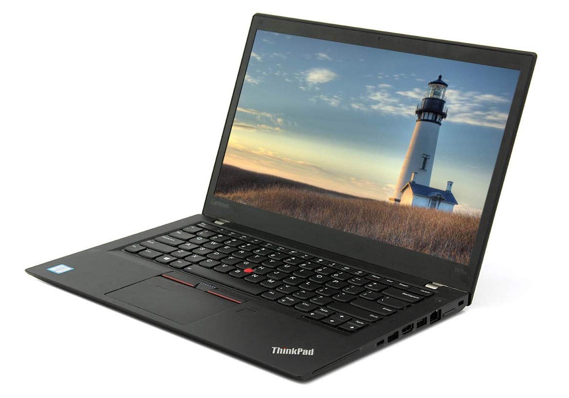 Refurbished Lenovo ThinkPad T470s Intel Core i5 6th Gen 8GB RAM 256GB SSD 15.6-inch FHD Display Lightweight Laptop good for Students & Business USB 3.0 HDMI VGA Wi-Fi ports Bluetooth HD webcam