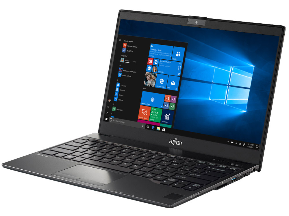 Refurbished FUJITSU U938 Laptop core i5 7th generation 1.3GHz 4GB RAM 128GB SSD 13.3" inch Full HD Display Ultra-Light 2.2lbs Windows 10 Pro HDMI USB Ethernet ports