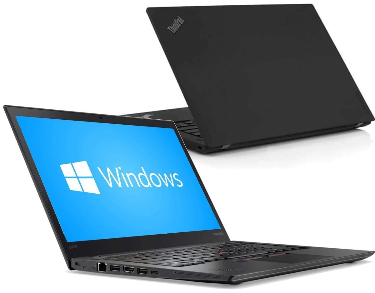 Refurbished Lenovo ThinkPad T470s Intel Core i5 6th Gen 8GB RAM 256GB SSD 15.6-inch FHD Display Lightweight Laptop good for Students & Business USB 3.0 HDMI VGA Wi-Fi ports Bluetooth HD webcam