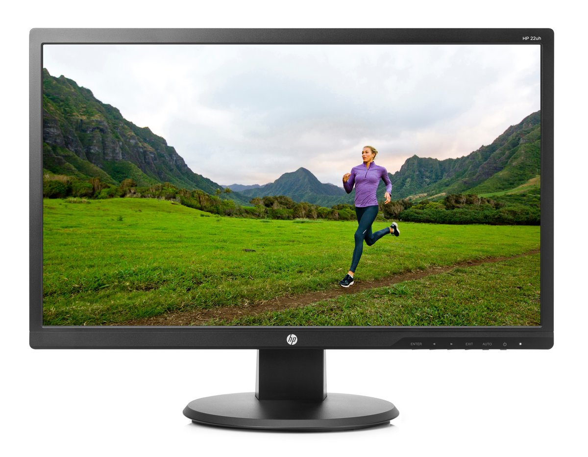 REFURBISHED Elite Display HP P22 G4 22-Inch Full HD IPS Monitor (1A7E4AA) with Versatile Connectivity and Ergonomic Design