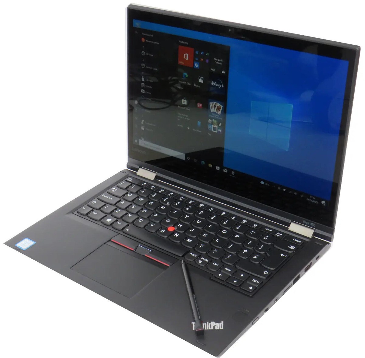 Refurbished Lenovo ThinkPad Yoga X370 2-in-1 Convertible X360 laptop 8GB RAM 256GB SSD Intel Core i5 7th Gen 14 Inches FHD touchscreen Display Laptop With Stylus Pen BT USB HDMI audio jacks port