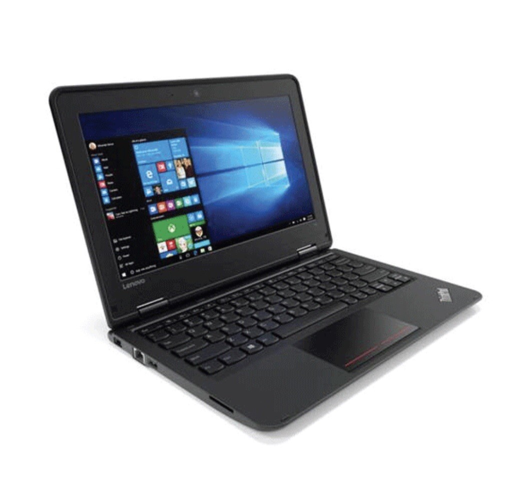 Refurbished Lenovo ThinkPad Yoga 11e X360 2-in-1 laptop Intel Celeron 1.3GHz 8GB RAM 128GB SSD 13.3 inch Full HD Touch Screen Display Ultra-Light Windows 10 Pro HDMI USB Ethernet ports