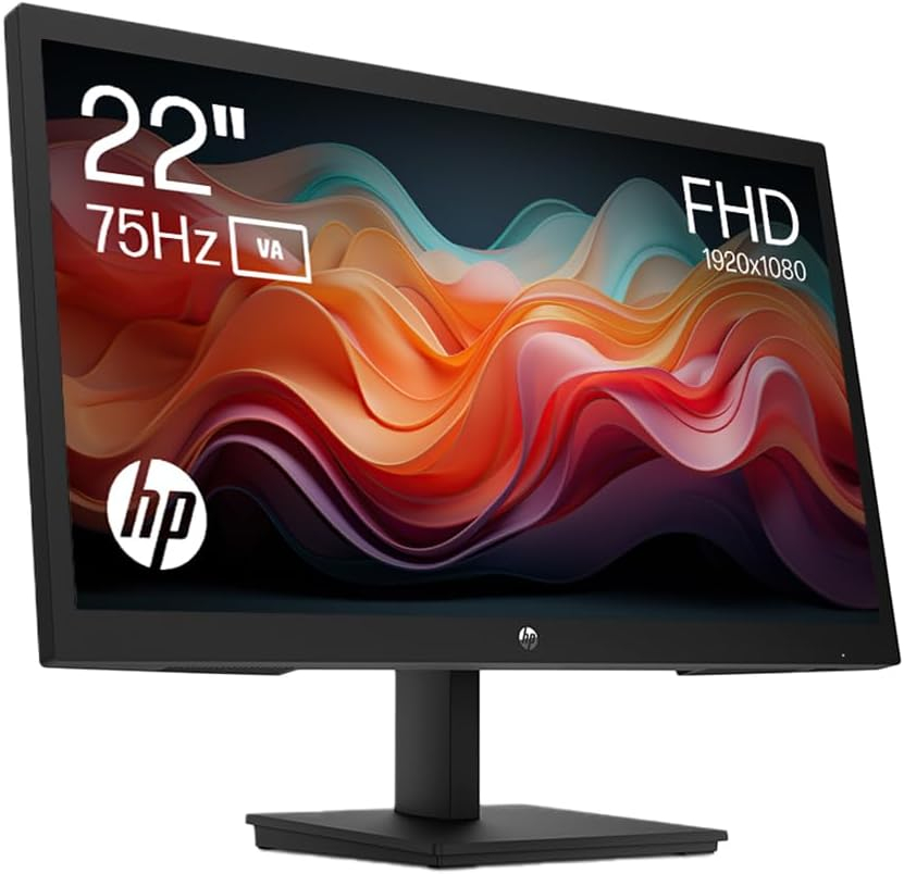 REFURBISHED Elite Display HP P22 G4 22-Inch Full HD IPS Monitor (1A7E4AA) with Versatile Connectivity and Ergonomic Design