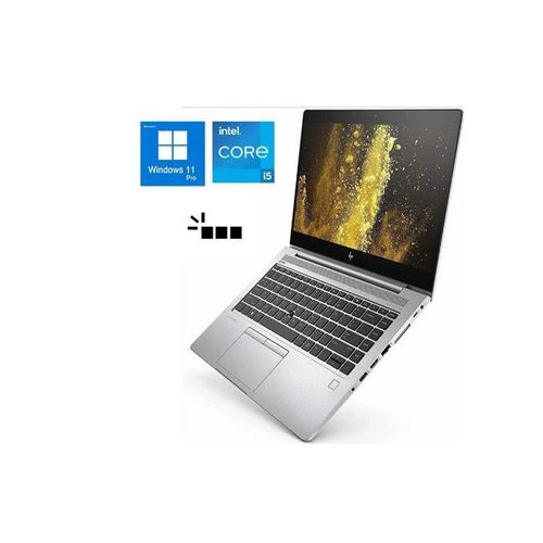 Refurbished HP Elitebook 840 G5 Laptop Intel Core i5 8th Gen 8GB RAM 256GB SSD Windows 11 NON-TOUCH Frameless 14-inch FHD anti-glare Display Quad Core Processor backlit keyboard HDMI Webcam Ultra Slim