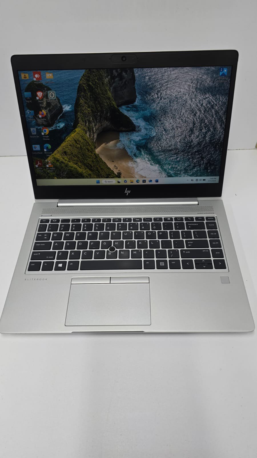 HP EliteBook 745 G6 AMD Ryzen 5 Pro 3500U TOUCHSCREEN 8GB RAM 256GB SSD 2GB Radeon Graphics 14 inch Full HD display laptop Laptop USB 3.0 HDMI VGA Wi-Fi ports Bluetooth HD Webcam Refurbished Laptop
