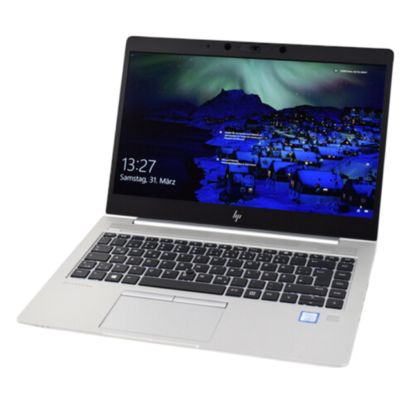 Refurbished HP Elitebook 840 G5 Laptop Intel Core i5 8th Gen 8GB RAM 256GB SSD Windows 11 NON-TOUCH Frameless 14-inch FHD anti-glare Display Quad Core Processor backlit keyboard HDMI Webcam Ultra Slim