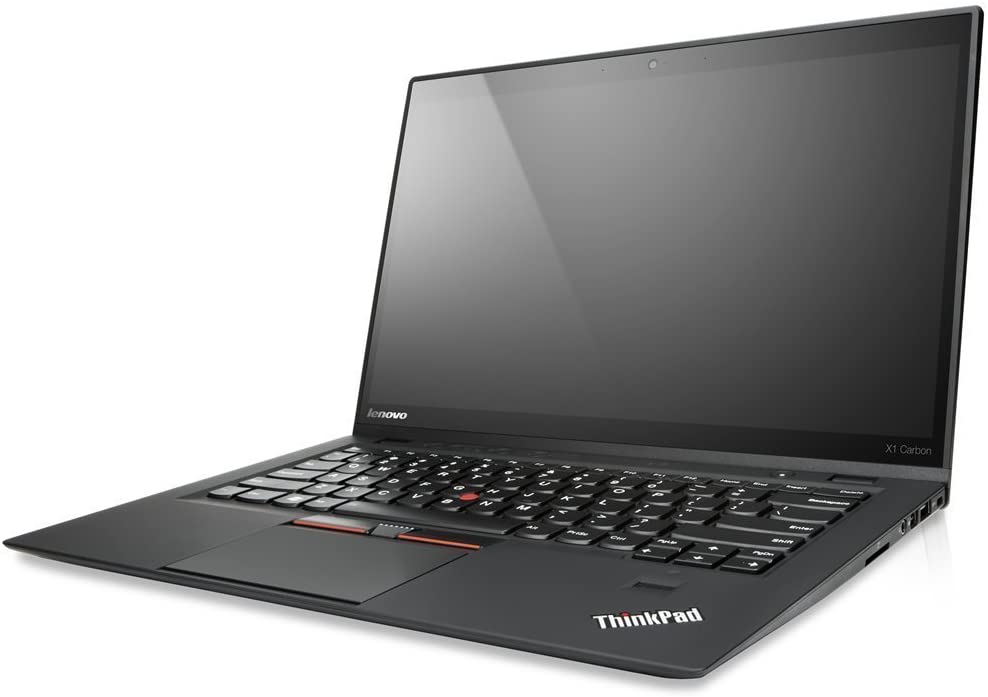 Refurbished LENOVO THINKPAD X1 CARBON Intel Core i5 7th Gen 8GB RAM 256GB SSD 14 inch Full HD Display Ultra-Light Student Business laptop USB 3.0 HDMI VGA Wi-Fi ports Bluetooth HD webcam widows 11