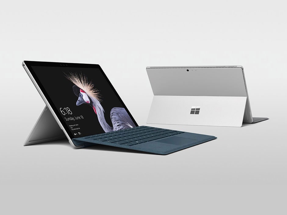 Refurbished MICROSOFT SURFACE PRO 8 Intel Core i5 8th Gen 8GB RAM 256GB SSD 2-in-1 Laptop 12.5-inch Touchscreen Display Detachable Backlit keyboard SIM card slot USB HDMI ports Slim Portable Laptop