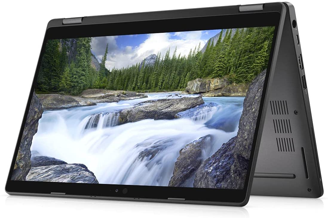 Refurbished DELL LATITUDE 5300 2-in-1 convertible X360 laptop Intel Core i5 8th Gen 8 GB RAM 256GB SSD Windows 11 13.3-inch Full HD touchscreen Display Business Student Backlit Keyboard  HD Webcam