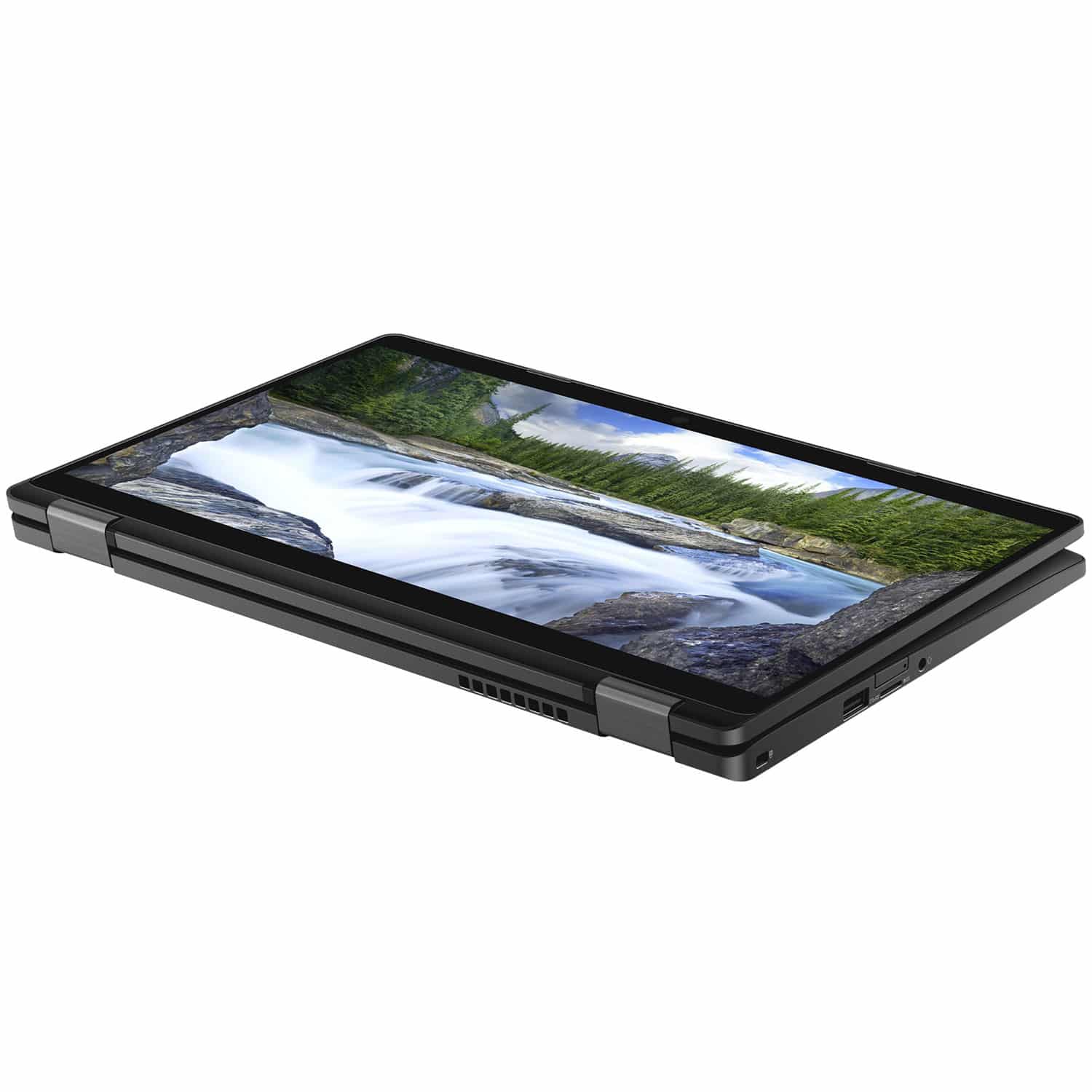 Refurbished DELL LATITUDE 5300 2-in-1 convertible X360 laptop Intel Core i5 8th Gen 8 GB RAM 256GB SSD Windows 11 13.3-inch Full HD touchscreen Display Business Student Backlit Keyboard  HD Webcam