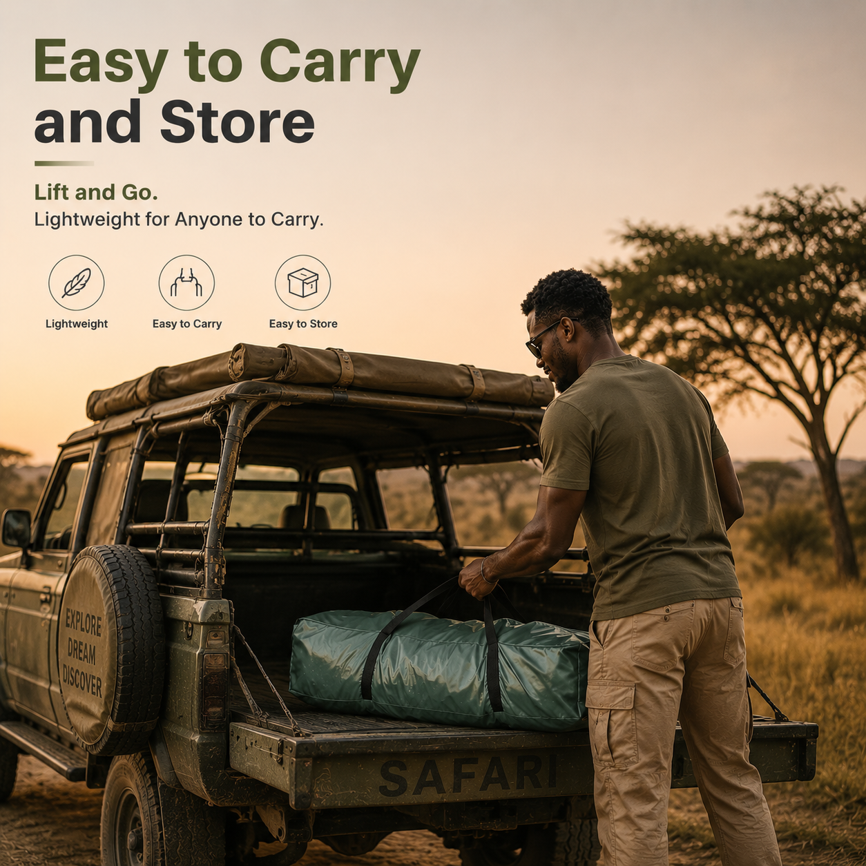 【360° MOSQUITO-PROOF CAMPING 】Panoramic Automatic Dome Tent | 1 Door + 3 Windows | Immerse in Nature