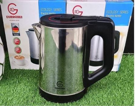 EUROCHEF 2L Stainless Steel Electric Kettle + FREE EXTENSION