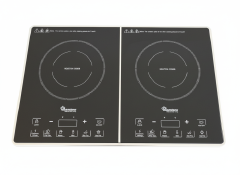 Ramtons RM/773 - 2 Plate Induction Cooker + FryPan - Black (1YR WRTY)