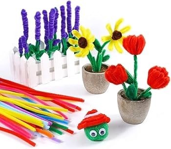 🔥HOT OFFER 🔥  Wired 50 Pcs Pipe Cleaners, 30cm Multi-Colored Pipe Cleaners for Craft, Pipe cleaners Flowers Craft Supplies for DIY, Arts Crafts, Decorations