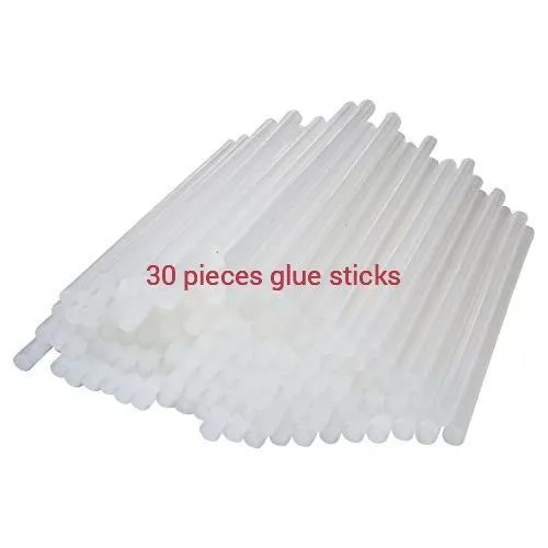 🥰NOW AVAILABLE AT AFFORDABLE PRICE💃 30 pieces 7 Mm Glue Sticks Recommended For 10/15/20 Watts Glue Gun