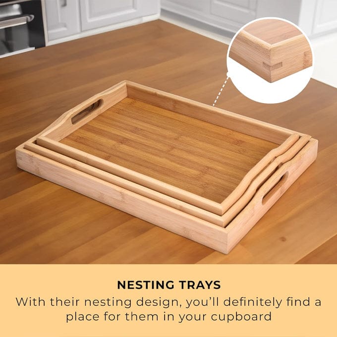 ✨3in1 bamboo tray wooden now available price🍋 ✨3in1 bamboo tray wooden now available price🍋