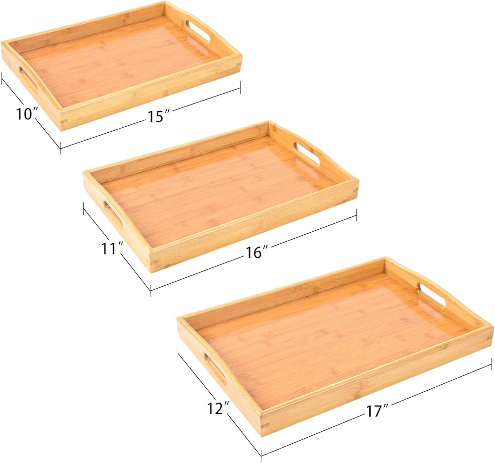 ✨3in1 bamboo tray wooden now available price🍋 ✨3in1 bamboo tray wooden now available price🍋