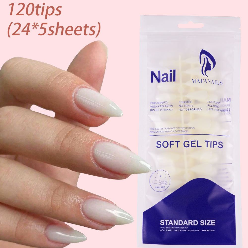 150/120Pcs Light Pink Press on Nails Short Medium Square Wearable Fake Nails Tips 10 sizes Full Cover False Nails Finger Decoration E0190