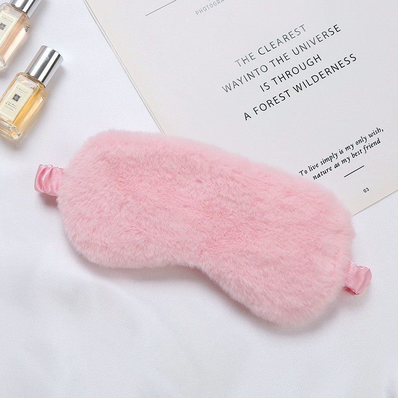 1pc Double Side Sleep Mask Natural Sleeping Eye Mask Eyeshade Cover Shade Available Breathable Blindfold Travel Rest Eye Patch E0413