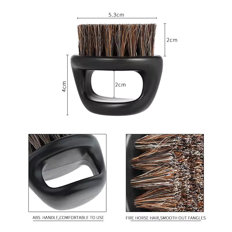 Men Beard Shaving Brush Wild Boar Fur Soft Barber Salon Facial Cleaning Shave Tools Razor Brush with Handle Styling Accessory E0308