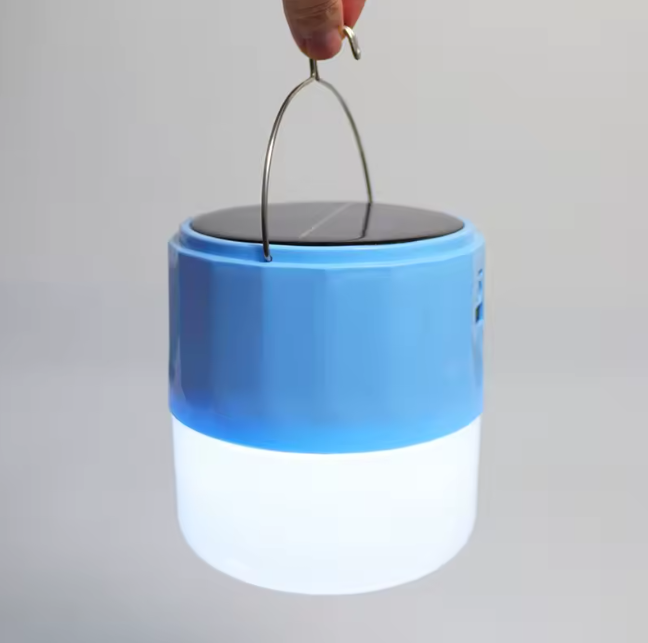 DP Light DP Solar Rechargeable Bulb Portable Indoor/Outdoor Waterproof Super Brightness ABS Plastic Housing Phone Power Bank Charge Led Solar Bulb with Hanging Hook Night Market street Vendor
