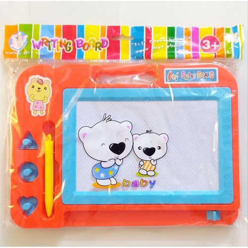 Magnetic Kids Drawing Board – Educational Doodle Sketch Pad with Pen & Shapes – Reusable, Mess-Free Creative Toy for Toddlers & Children – Fun Learning Tool