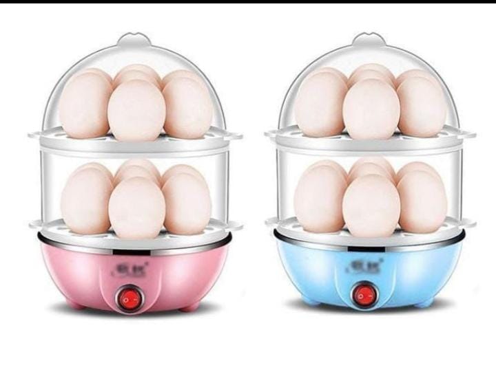 7-14 Eggs Electric Egg Boiler & Poacher – 350W Rapid Cooker with Auto Shut-Off, Stainless Steel Heating Plate & Measuring Cup for Soft, Medium & Hard Boiled Eggs