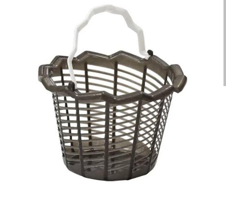 Heavy Duty Round Plastic Peg Basket with Handle – Durable Laundry Peg Holder & Storage Organizer for Clothes Pegs, Clips & Household Items