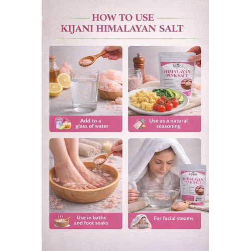 Kijani Himalayan Pink Salt 150g - Natural Mineral-Rich Cooking & Table Salt,Introducing Kijani Himalayan Pink Salt (150g) – a natural and organic mineral-rich seasoning that transforms your culinary