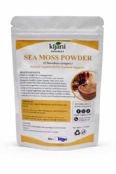 Sea Moss Powder- Promotes Weight Loss and Detox, Increase Libido and Fertility, Support Gut health & Thyroid Function, Boost Healthy Immune System