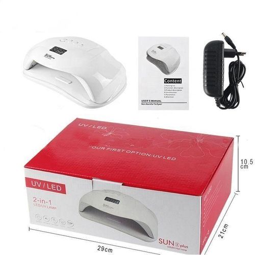Nail Lamp 2 In 1 Manicure Source 72W White UV Curing Gel Lamps UV LED Gel Dryer Machine For Nail Art Gel Polish Dryer