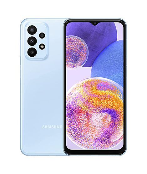 🔥EX-UK 🔥 Samsung Galaxy A23 128GB ROM 8GB RAM 6.6" Display Android 12, One UI 4.1 50MP Quad Camera Dual SIM Li-Po 5000 mAh, non-removable Battery Samsung Galaxy A23 128GB ROM 8GB RAM 6.6" Display An