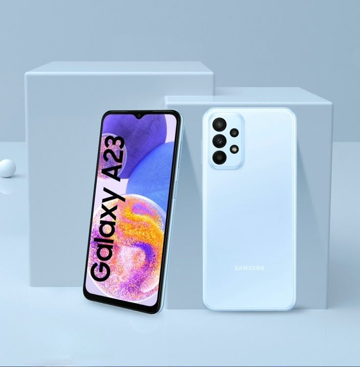 🔥EX-UK 🔥 Samsung Galaxy A23 128GB ROM 8GB RAM 6.6" Display Android 12, One UI 4.1 50MP Quad Camera Dual SIM Li-Po 5000 mAh, non-removable Battery Samsung Galaxy A23 128GB ROM 8GB RAM 6.6" Display An
