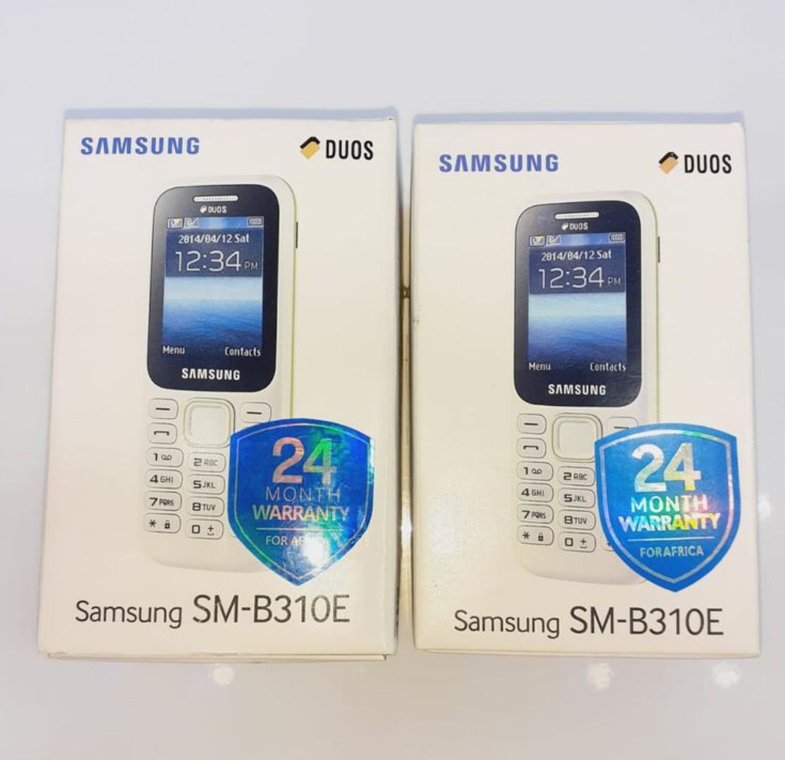 🔥OLD IS GOLD!!🔥 SAMSUNG SM-B310E  SAMSUNG SM-B310E /15 (DUOS), 2" DISPLAY,FM DUAL-SIM) FEATURE PHONE, BUTTON PHONE, ORIGINAL KABAMBE PLUS FREE LD WATCH SAMSUNG SM-B310E 15 (DUOS), 2"  DISPLAY, FM 🔥
