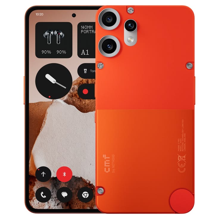 🔥 OFFER! 🔥Nothing Phone 2 Pro 256GB ROM 12GB RAM 6.7" AMOLED Display Android 14 50MP Dual Camera 50MP Selfie Camera Fingerprint (Under Display Optical) Dual SIM 5000mAh Battery Nothing Phone 2 Pro 2