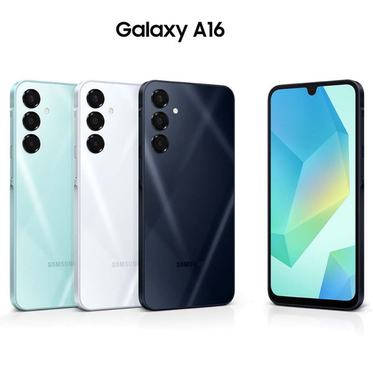 🔥NEW OFFER🔥Samsung Galaxy A16 128GB 4GB RAM 6.7" Super AMOLED Android 15 13MP Selfie Camera 50MP Triple Camera Hybrid Dual SIM 25W Fast Charging 5000mAh Battery 24 Months EA Warranty Samsung Galaxy