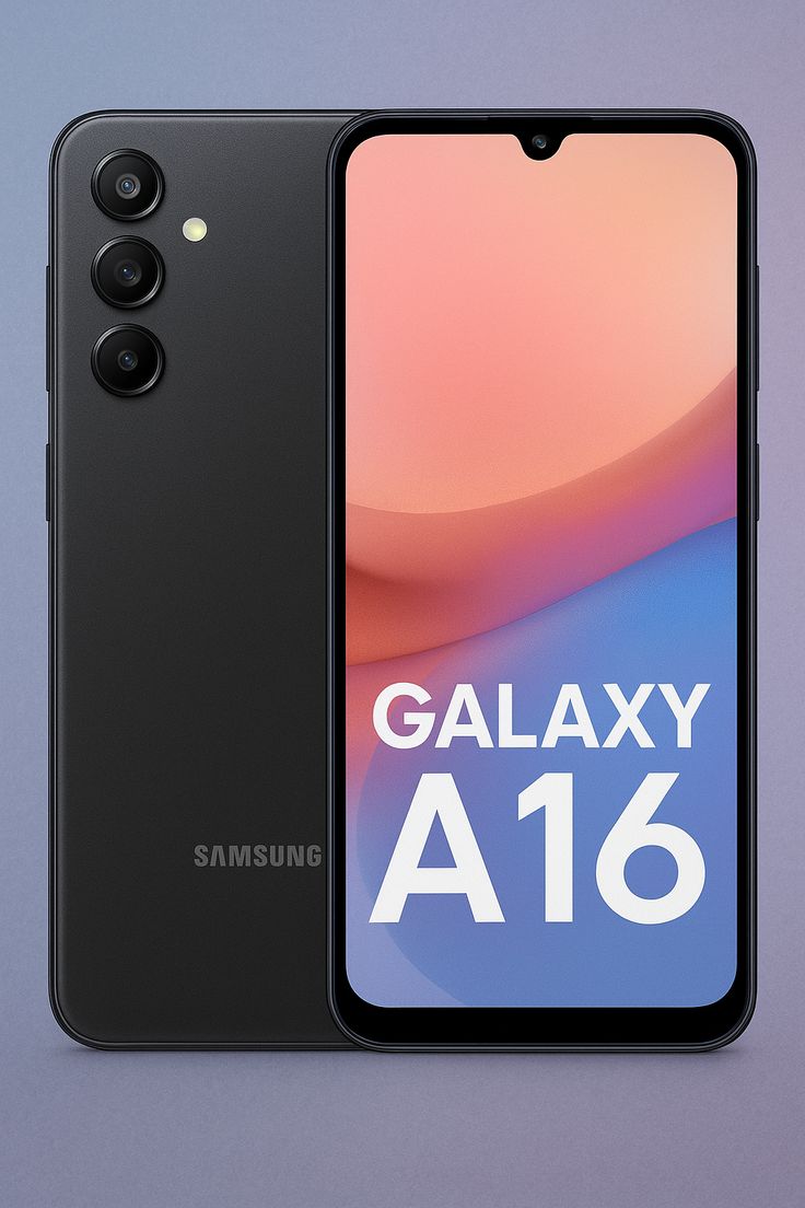 🔥NEW OFFER🔥Samsung Galaxy A16 128GB 4GB RAM 6.7" Super AMOLED Android 15 13MP Selfie Camera 50MP Triple Camera Hybrid Dual SIM 25W Fast Charging 5000mAh Battery 24 Months EA Warranty Samsung Galaxy