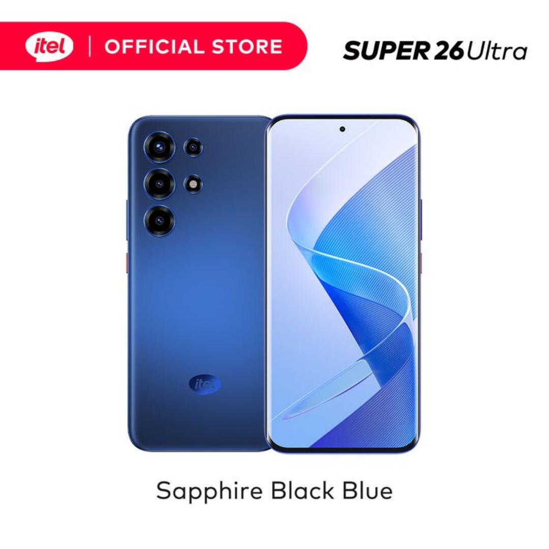 🔥OFFER🔥BRAND NEW itel S26 Ultra 256GB+16(8+8)GB Curved 6.8" 144Hz AMOLED Display 50MP Camera Massive 6000mAh Battery 18W Fast Charging Under-Display Fingerprint itel Super 26 Ultra AI Smartphone ite