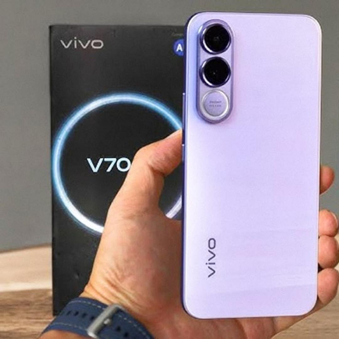 🚀OFFER🔥Vivo V70 FE 256GB ROM 8GB RAM 6.83" AMOLED Display Android 16 OriginOS 6 Mediatek Dimensity 7360 Turbo (4 nm) 200 MP + 8MP Main Camera 32MP Front Camera 7000mAh Si/C Li-Ion Battery Vivo V70 F