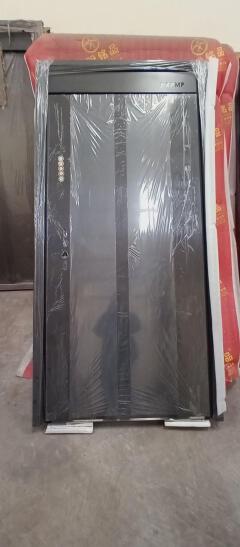 Premium Aluminum Security Door 960 × 2050 × 100 mm – Dark Grey | Heavy Duty Front Entrance Door | Left & Right Opening