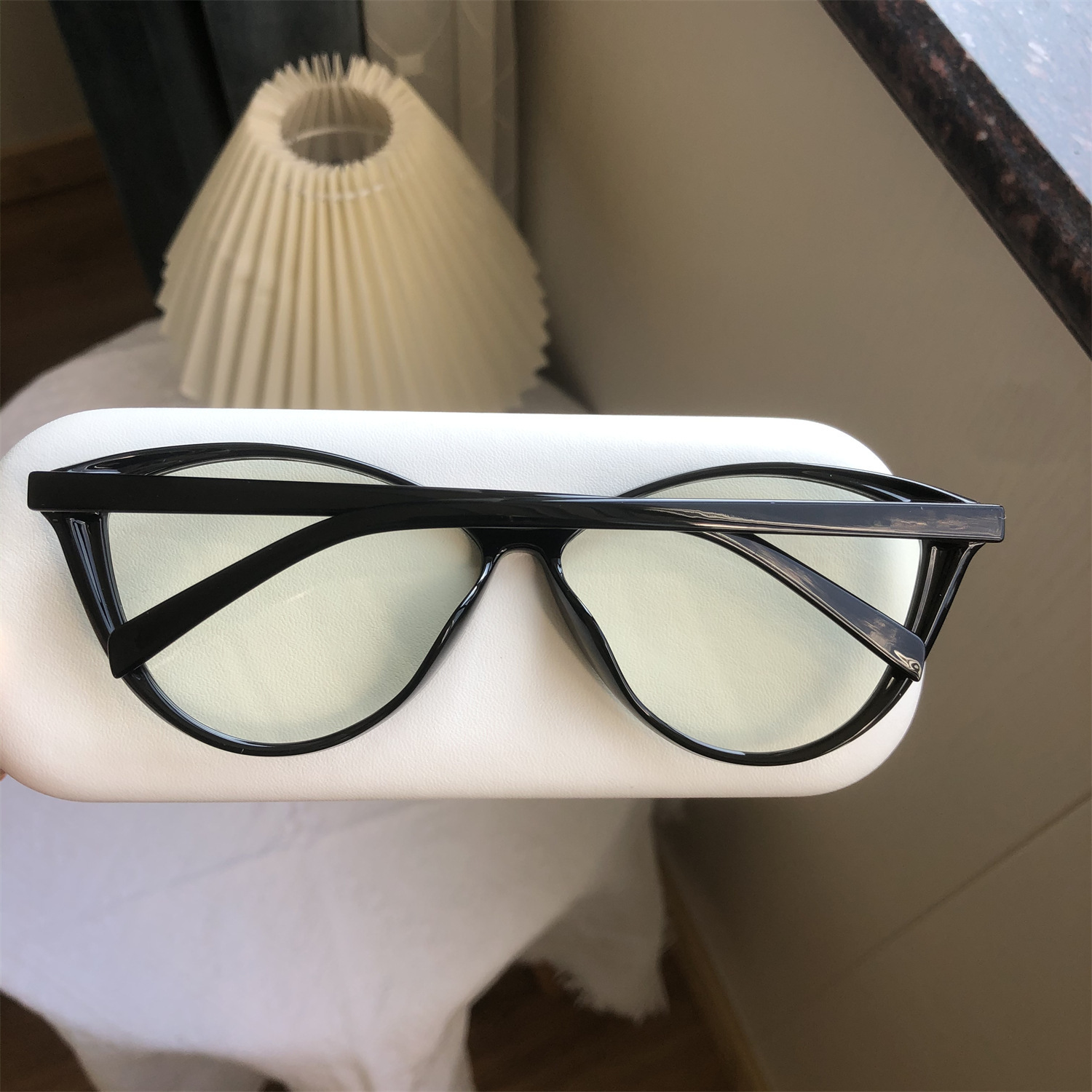Women's Glasses Cat's Eye Classic Cat Eye Anti Blue Light Eyeglasses Versatile Lightweight Frames Ideal For Working On Computers Using Smartphones And Browsing Online
