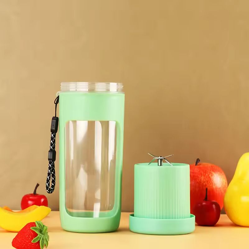 Personal Blender For Shakes And Smoothies Portable Mixer Fruit Juicer USB Rechargeable With 6 Blades Handheld Blenders For Sports Travel And Outdoors Small Electric Mini Blender