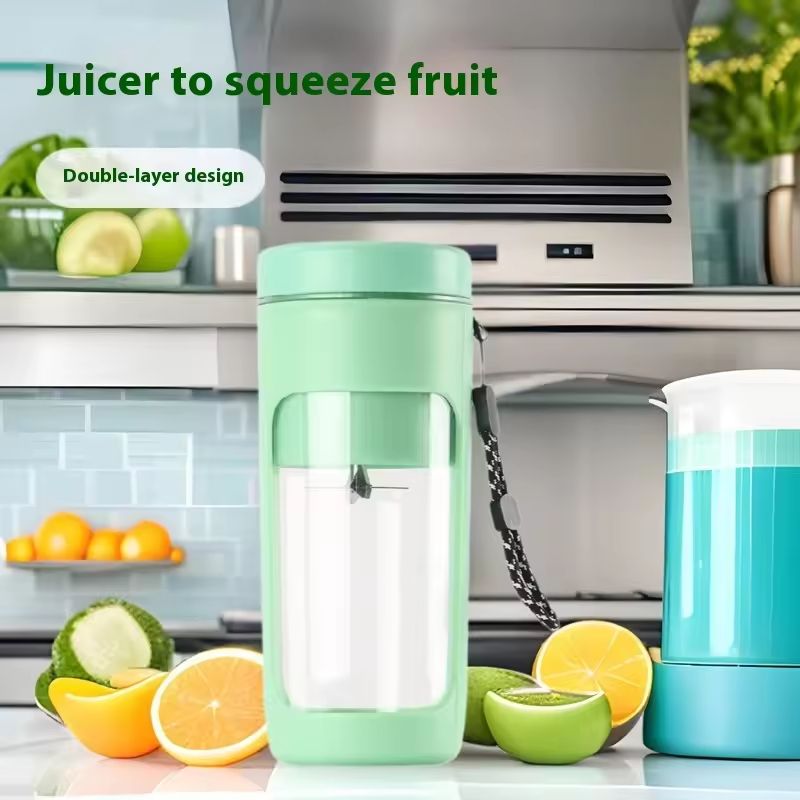 Personal Blender For Shakes And Smoothies Portable Mixer Fruit Juicer USB Rechargeable With 6 Blades Handheld Blenders For Sports Travel And Outdoors Small Electric Mini Blender