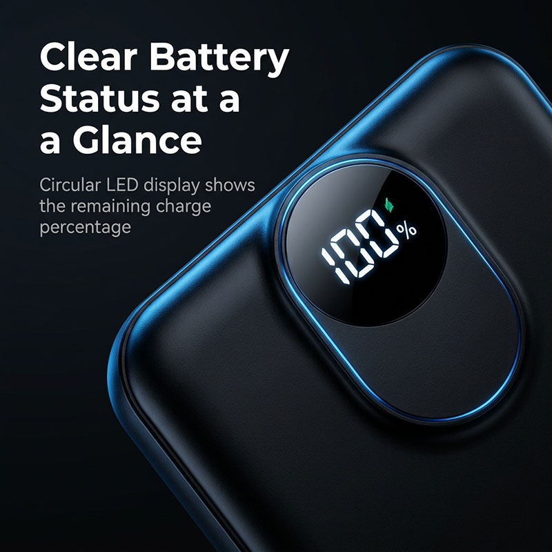 Utarudi PF-03 35W Portable Power Bank | 20000mAh, Fast Charging, LED Display, Portable Charger for iPhone and Android