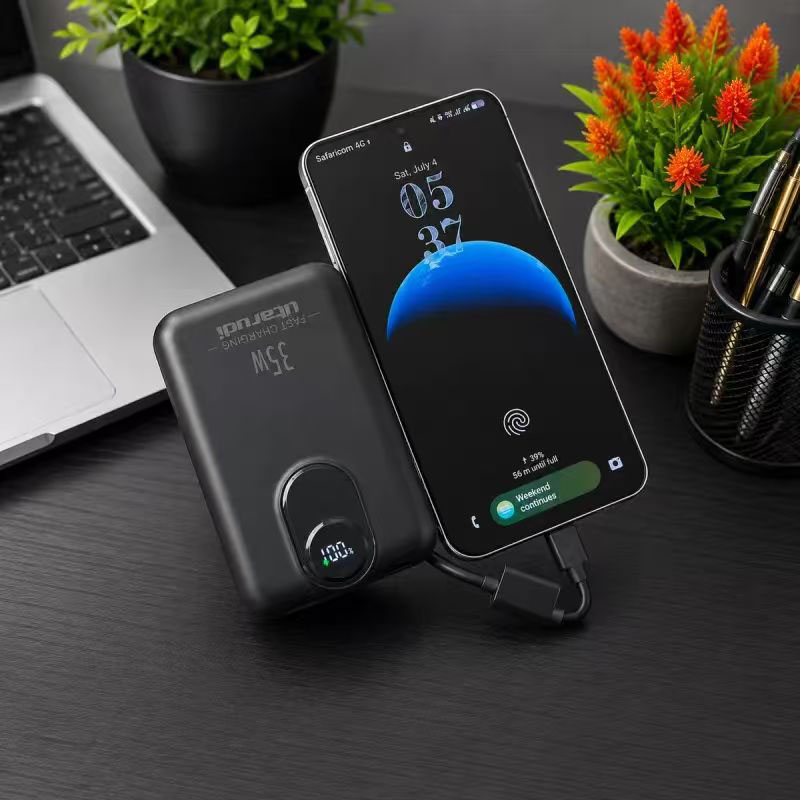 Utarudi PF-03 35W Portable Power Bank | 20000mAh, Fast Charging, LED Display, Portable Charger for iPhone and Android