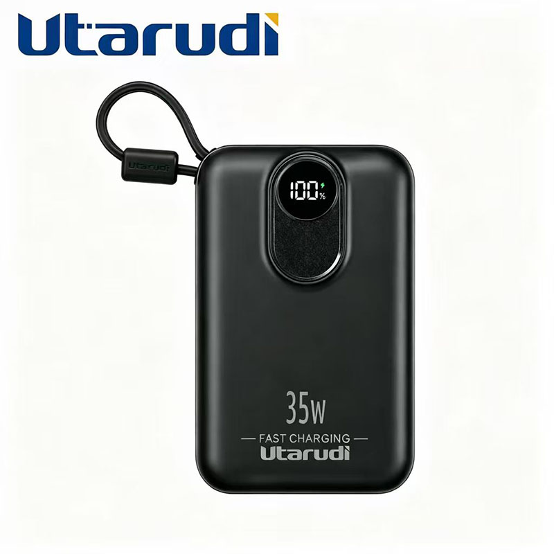 Utarudi PF-03 35W Portable Power Bank | 20000mAh, Fast Charging, LED Display, Portable Charger for iPhone and Android