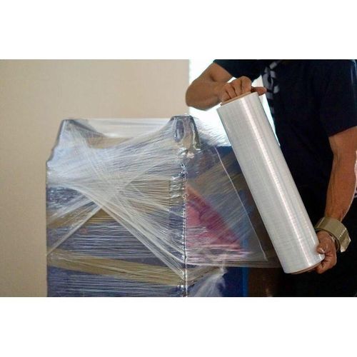 Industrial Heavy-Duty 50cm 100gauge 1500ft Transparent Cling Film Shrink Wrap