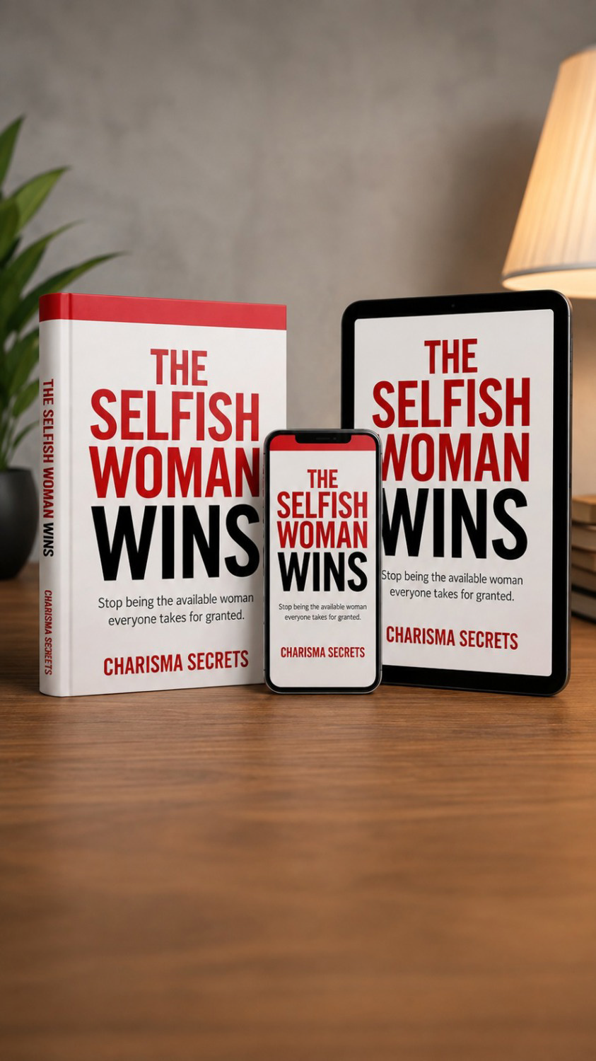The Selfish Woman Wins: Stop Being the Available Woman Everyone Takes for Granted Book By Charisma Secrets