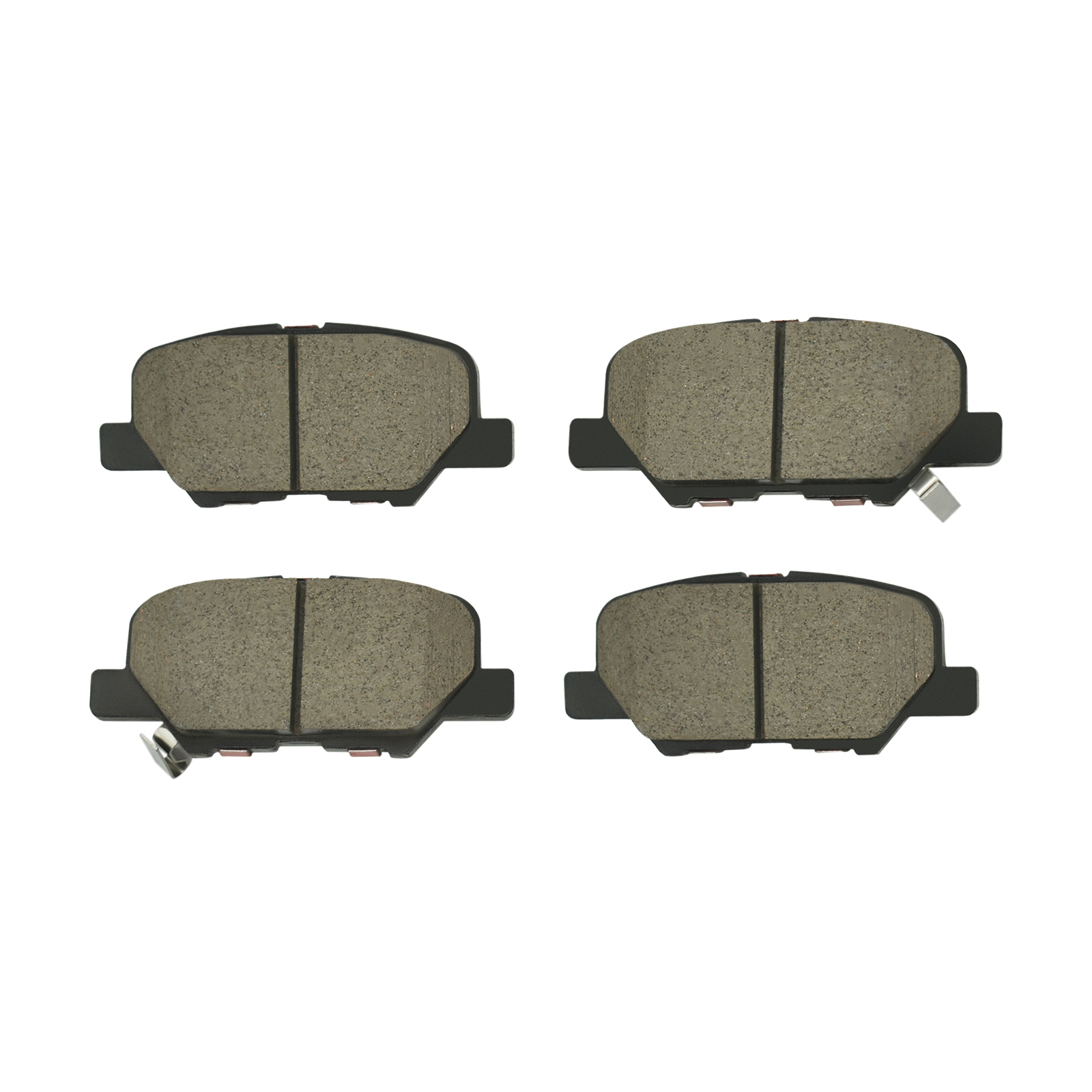 Rear Ceramic Pads for Mazda3 2014-2018 Mazda3 Sport 2014-2018 Mazda6 2014-2015 Outlander 2013-2019 PHEV 2018-2020 Sport 2013-2022 4PCS D1679